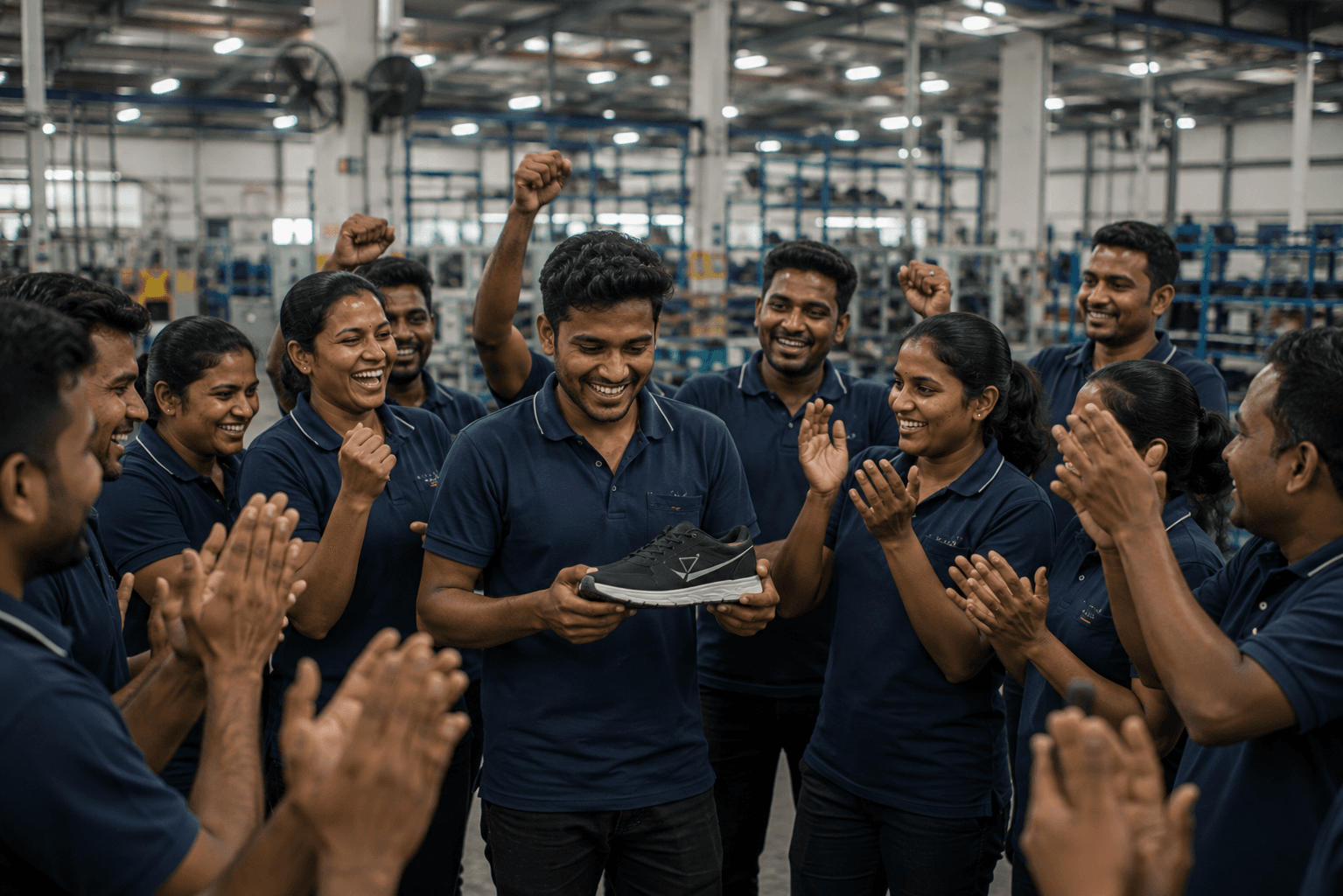 TEEMA team celebrating a milestone