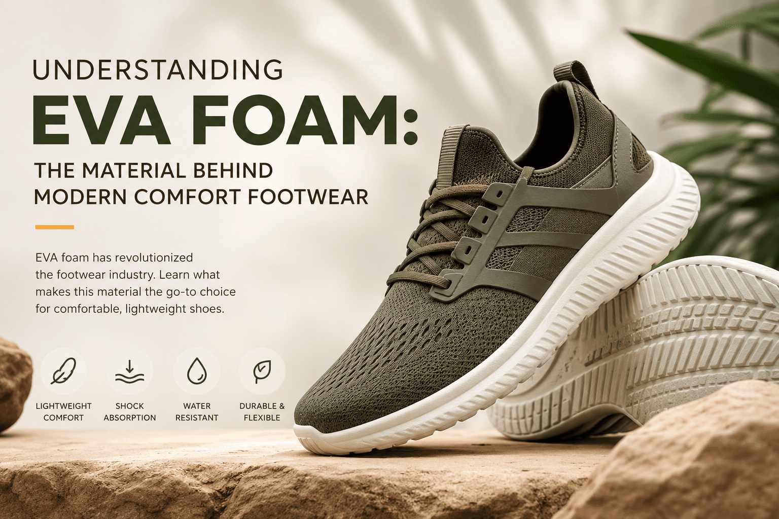 The Material Behind Modern Comfort Footwear
